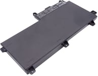 Kompatibelt med Hp ProBook 640 G3 Z2W33ET, 11,4V, 3400mAh