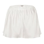 Lady Avenue Pure Silk French Knickers Benhvit silke Small Dame