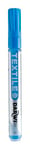 DARWI - DA0160013236C - Un Marqueur Pour Tissus Clairs et Foncés finition Opaque - Pointe 2 MM - Coloris Bleu foncé - 6 ML - DARWI TEXTILE OPAK - Peinture Pour Tissus - Loisirs Créatifs