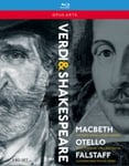 Verdi &amp; Shakespeare: Macbeth/Otello/Falstaff Bluray