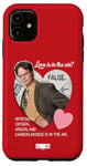 Coque pour iPhone 11 The Office Dwight Love Is In The Air? False