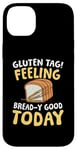 Coque pour iPhone 14 Plus Étiquette gluten Se sentir bien aujourd'hui pour un régime sans pain