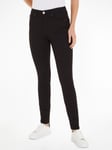 Calvin Klein High Waist Skinny Jeans, Denim Black