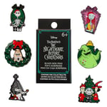 Loungefly - Walt Disney - Jack Skellington - the Nightmare Before Christmas - Seasonal - Enamel Pin Set - the Nightmare Before Christmas - Blind Box Enamel Pins - Cute Collectable Novelty Brooch