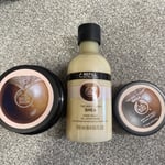 The Body Shop Shea Butter Hair Mask  240ml + Body Butter 50ml + Hand Wash 250ml