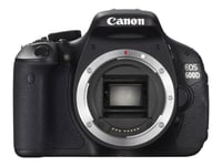 Appareil photo Reflex Canon EOS 600D + Objectif EF-S 18-55 mm DC III Reflex - 18.0 MP - APS-C - 1080p / 30 pi/s - 3x zoom optique objectif EF-S 18-55 mm DC III