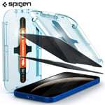 For iPhone 12 Pro/ 12 Screen Protector , Spigen Glas.tR EZ Fit Privacy Glass