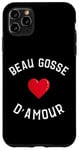 Coque pour iPhone 11 Pro Max Beau gosse d'amour Cadeau homme fête de l'amour