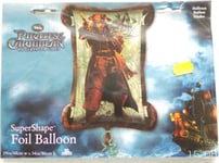 Anagram Helium Foil Balloon 34" Disney Pirates of the Caribbean Jack Sparrow