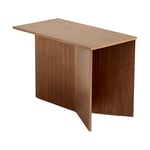 HAY Slit Oblong sidobord 27,5x49 cm Lacquered walnut