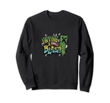 Minecraft Creeper TNT Having A Blast! Color Gradient Sweatshirt