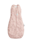 ergoPouch Organic Cocoon Baby Swaddle Sleeping Bag, 1 Tog, Daisy Pink