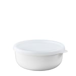 Mepal – Kitchen Storage Bowls Lumina – Food Storage containers with lid Suitable for Fridge, Freezer, steam Oven, Microwave & Dishwasher – Bowl with lid – 750 ml – White