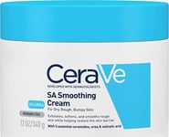 CeraVe SA Smoothing Cream for Rough and Bumpy Skin 340g with Salicylic Acid and