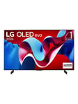 LG 42" Televisio OLED42C41LA C4 Series - 42" OLED TV - OLED evo - 4K OLED 4K