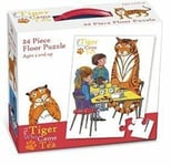 The Tiger Who Came To Tea 24 piece Floor Puzzle Gift