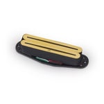 MEC Blade Design S-Style Humbucker Guitar Pickup, Open Bobbin - Gold