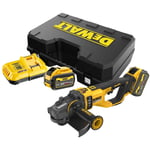 Meuleuse 230 mm Dewalt xr flexvolt 54V 3Ah Li-Ion Brushless - 2 batteries, coffret - DCG460X2-QW