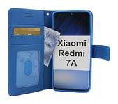 New Standcase Wallet Xiaomi Redmi 7A (Blå)