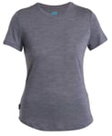 Icebreaker Sphere III SS Tee Cool-Lite Women dam-T-shirt Marin XL - Fri frakt