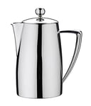 Café Stal Thermal Wall Art Deco Range 18/10 Stainless Steel Mirror Finish Cafetiere, 8-Cup
