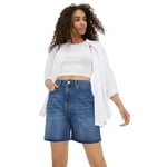 Dorothy Perkins Womens/Ladies Denim Mid Thigh Casual Shorts - 14 UK