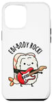 Coque pour iPhone 14 Pro Max Jeu de mots Ebi Body Rock Funny Ebi Sushi