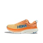 HOKA ONE ONE Bondi 8 Textile Herr Löparskor Låg Profil Orange Blue 43