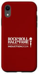 Coque pour iPhone XR ROCK HALL 2024 - ÉTUI DE TÉLÉPHONE CLASSE À INDUCTION