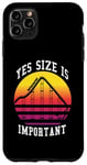 Coque pour iPhone 11 Pro Max Oui La taille est importante Motif montagnes russes