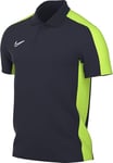 Nike Short-Sleeve Polo M NK DF Acd23 Polo SS, Obsidian/Volt/White, DR1346-452, 3XL