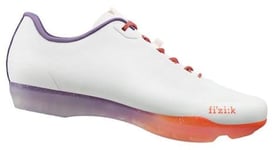 Chaussures route fizik tempo beat blanc orange