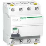 Schneider Electric Acti 9 iID Vikavirtasuoja A-SI, 4-napainen 63A, 300 mA (S)