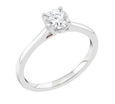 Midem Helsinki enstens diamantring 0,75ct vitguld