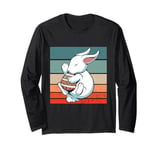 Magic of Easter peaceful bunny cuddling Easter egg sweets Long Sleeve T-Shirt