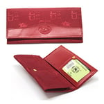 Luigi W170007re, Portefeuilles femme, Rouge (Red), 2x10x18.5 cm (W x H L)