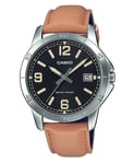 CASIO Collection MTP-V004L-1B2 montre homme style vintage bracelet en cuir