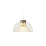 Muuto - Two layer pendant lamp olive - Pendellamper - Thomas Bentzen - Grønn