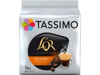 Tassimo L''or Espresso Delicious, Kaffekapsel, Espresso, T Disc, 16 Kopper