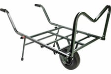 Leeda Carp Fishing Specimen Transport Barrow Single Wheel Trolley Tackle Storage