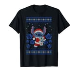 Disney Lilo & Stitch Christmas Stitch Ugly Sweater Style T-Shirt