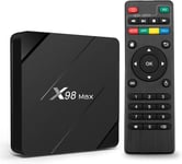 Puersit Android TV Box X96Mini Aggiorna a X98Max TV Box WiFI 2GB/ 16GB avec A...