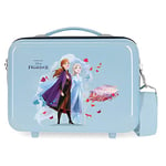 Disney Frozen La Reine des Neiges Nature is magical Trousse de toilette adaptable Bleu 29x21x15 cms ABS