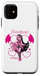 iPhone 11 Monster High Alumni - Draculaura Heart Wings Case