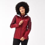 Regatta Women's Waterproof Highton Stretch Jacket IV Rumba Red Burgundy, Size: 8 - Sale