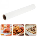 Rouleau de papier sulfurisé à l'huile en Silicone, 1 rouleau de papier anti adhésif, Double face étanche pour la cuisson des biscuits, outils de cuisine pour BBQ, bricolage, 10M