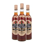 Old Monk - Gold Reserve Indian - 12 year old Rum 42.8% ABV | 3 x 75cl Bottle