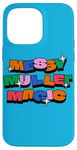 Coque pour iPhone 14 Pro Max Messy Mullet Magic pour la génération Z moderne et la génération Y