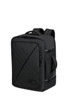 American Tourister Take2Cabin - easyJet Cabin Bag 36 x 20 x 45 cm, 38 L, 0.80 kg, Hand Luggage, Airplane Backpack M Underseater, Black Edition (Black Edition)