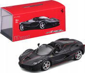 Bburago Ferrari Laferrari Aperta Matt Black 1:43 Bburago